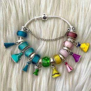 100% Authentic Pandora Disney Ariel Dress Charm